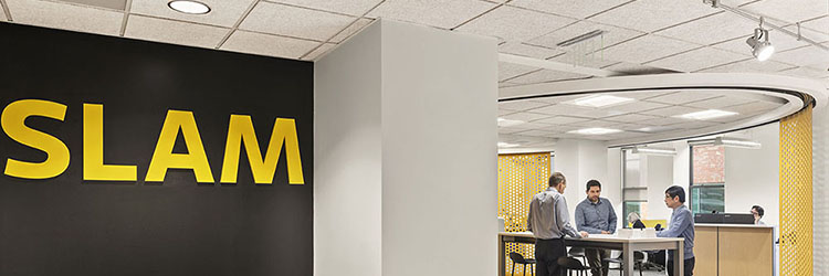 The S/L/A/M Collaborative renovates Boston office at 250 Summer St.